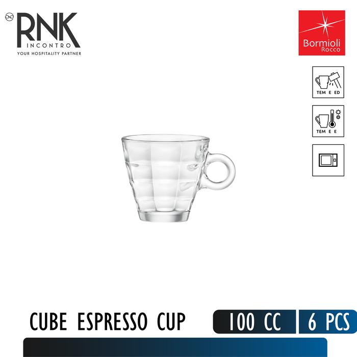 Bormioli Rocco "Cube" Cup & Saucer - Image 2