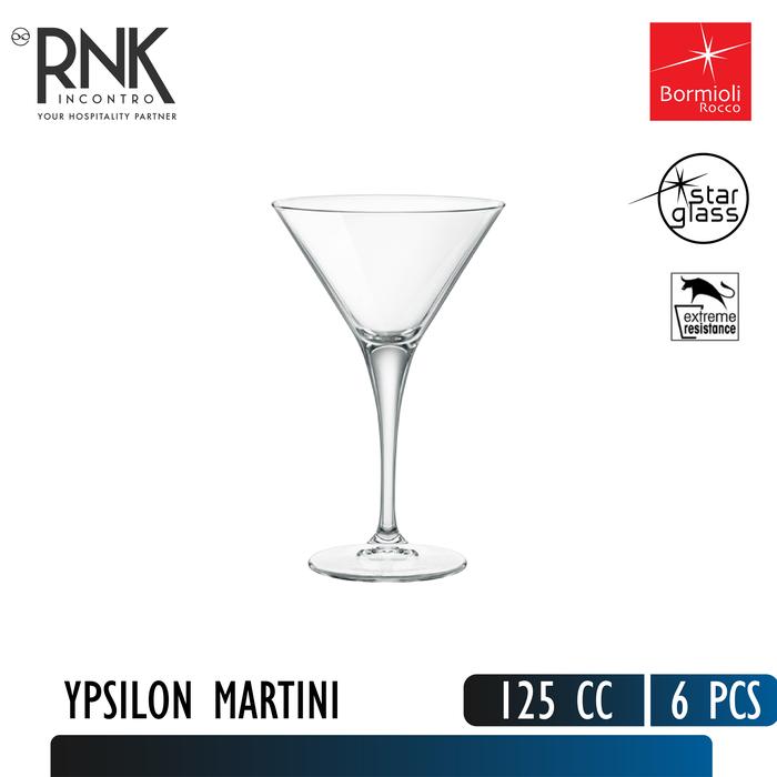 Bormioli Rocco Ypsilon Martini Glass, 125 cc