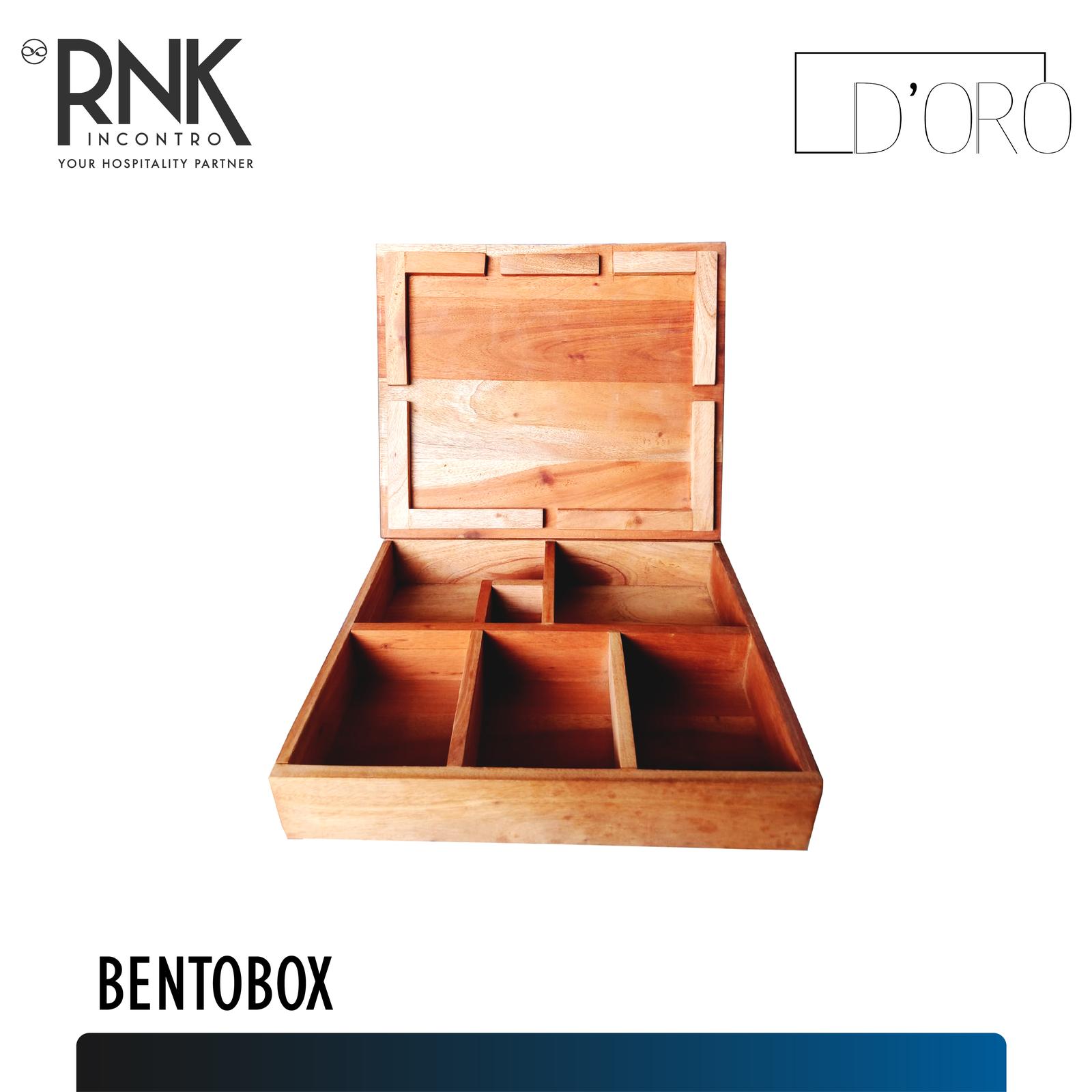 D'oro Bento Box, without Bee Wax