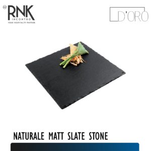 D'oro Natural Slate Stone - 10 cm x 10 cm x 0,6 cm