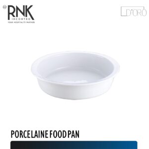 D'oro Porceline Food Pan, Diameter 28 cm