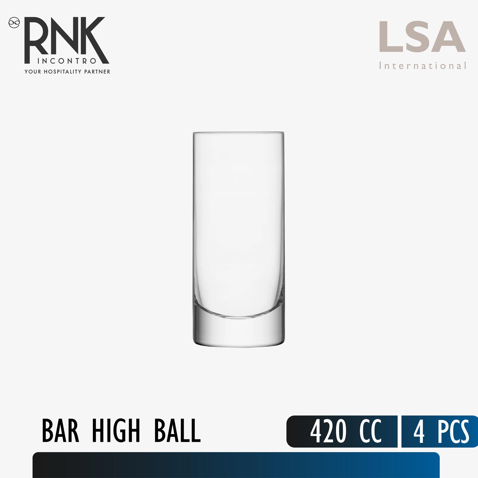 LSA Bar Highball Glass, 420 cc