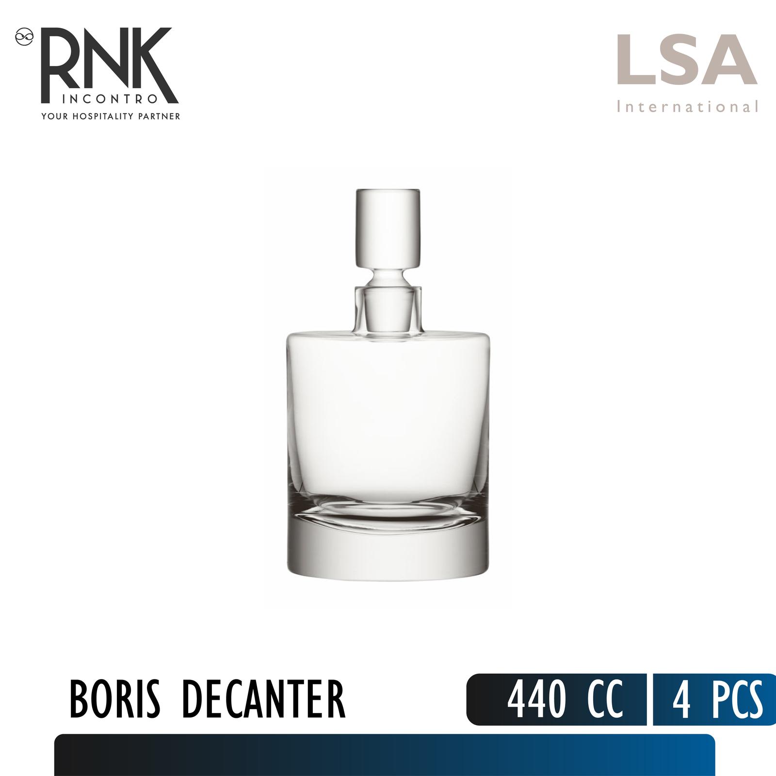 LSA "Boris" Set Decanter 1,4 L & Tumbler Glass 250 cc - Image 2
