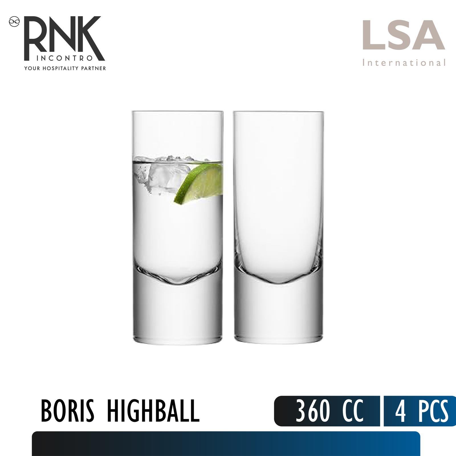 LSA "Boris" Highball Glass, 360 cc