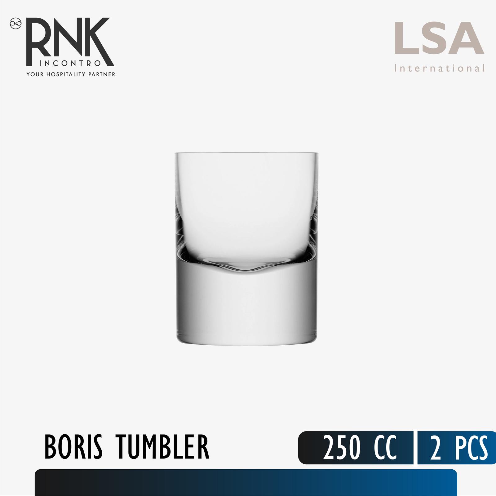 LSA Boris Tumbler Glass, 250 cc