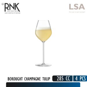 LSA Borought Champagne Tulip Glass, 285 cc