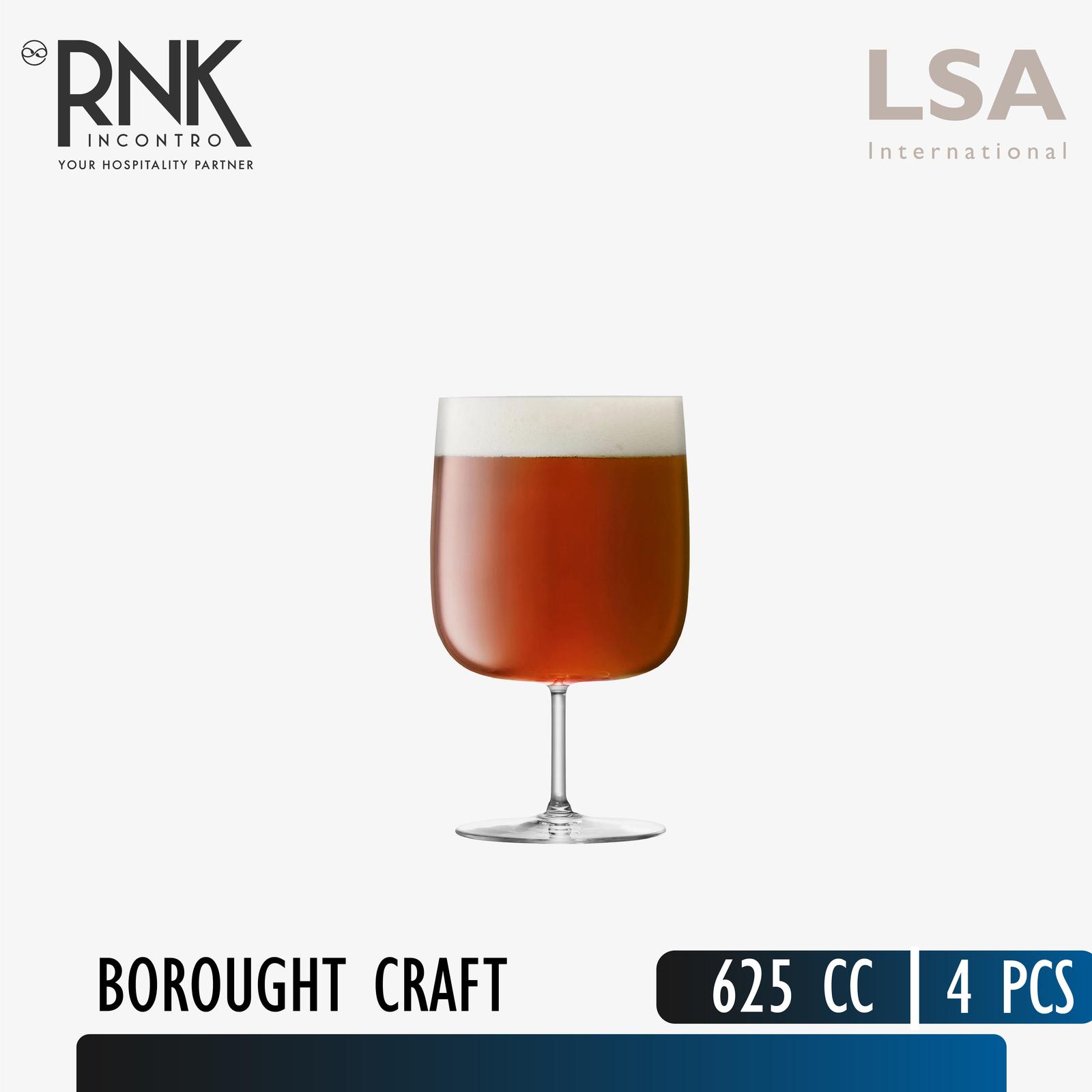 LSA "Borought "Craft Beer Glass, 625 cc