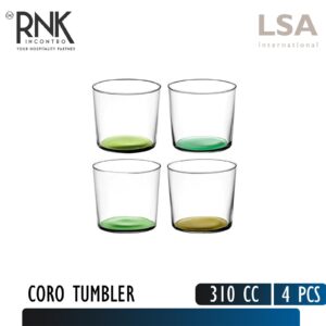 LSA Coro Tumbler Glass, 310 cc
