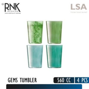 LSA "Gems" Assorted Jade Glass