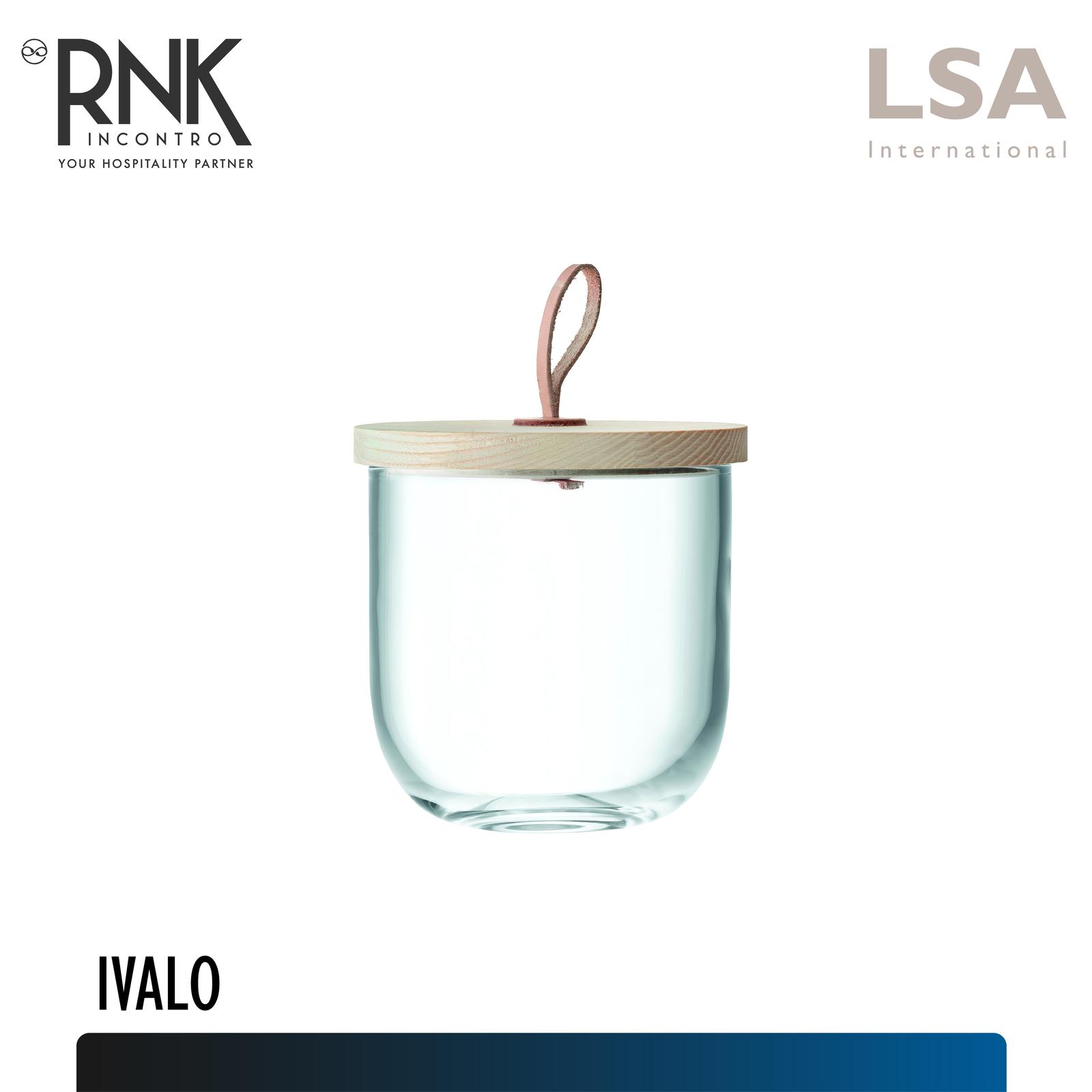 LSA Ivalo Water Dome & Ash Base Clear