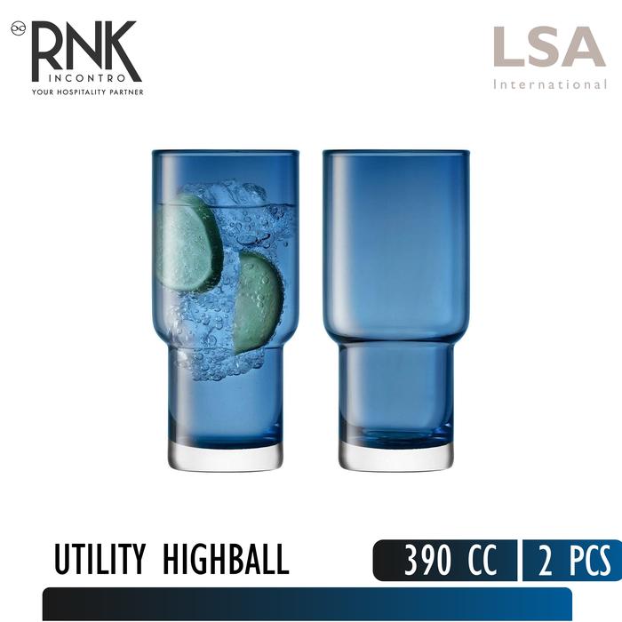LSA "Utility" Highball Glass, 390 cc