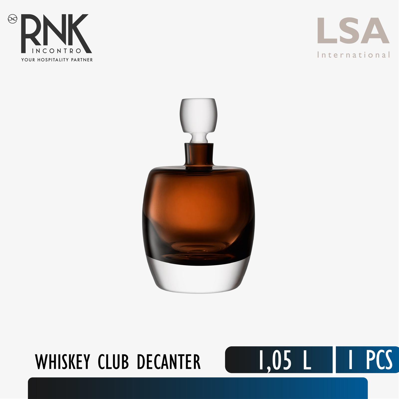 LSA Whiskey Club Decanter, 1,05 L