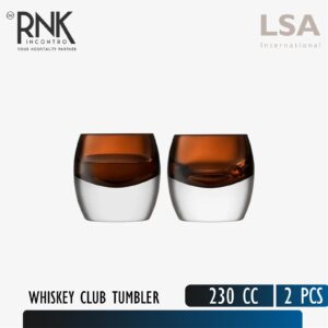 LSA Whiskey Club Tumbler Glass