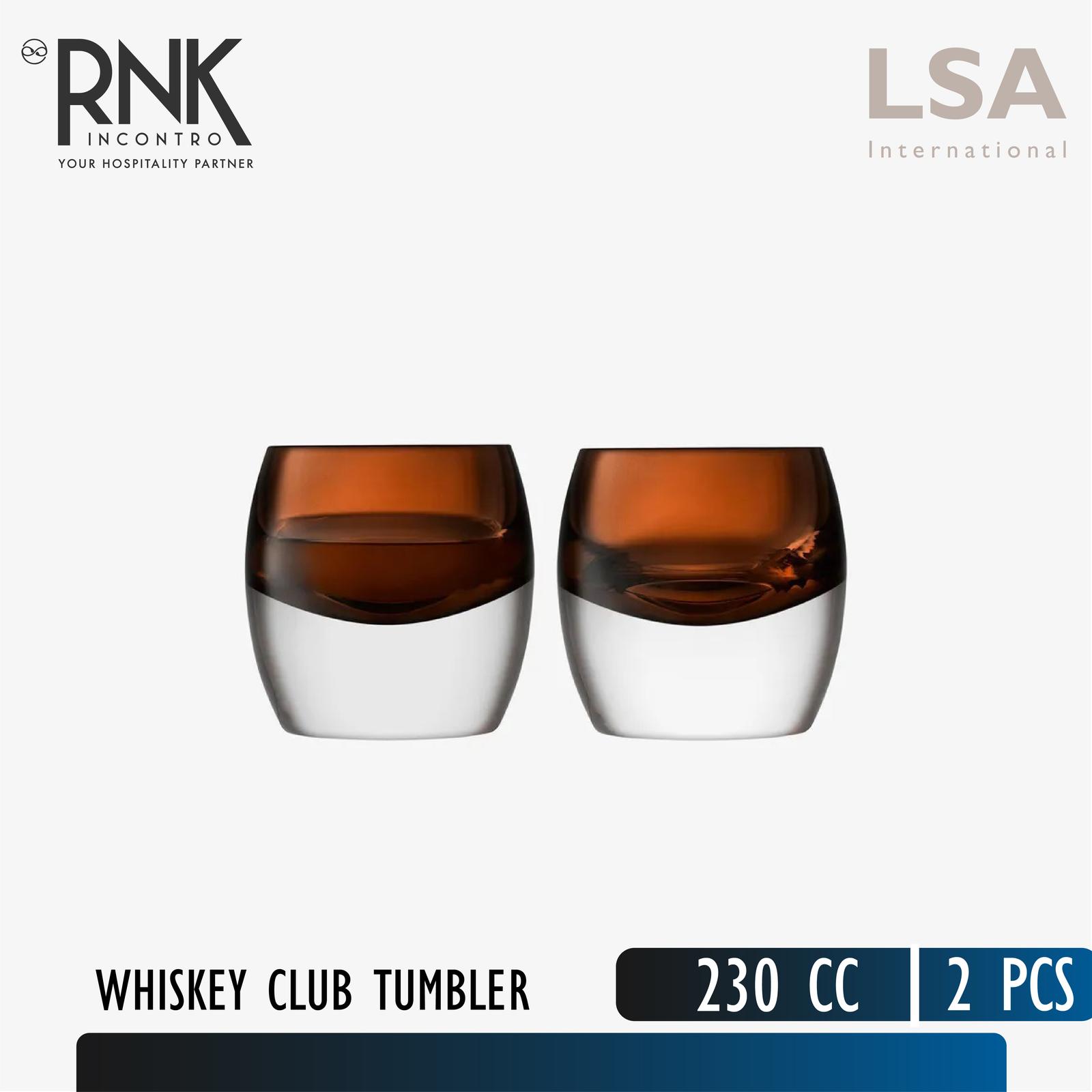 LSA Whiskey Club Tumbler Glass