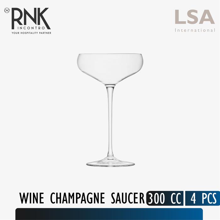 LSA "Wine" Champagne Saucer Glass - Image 2